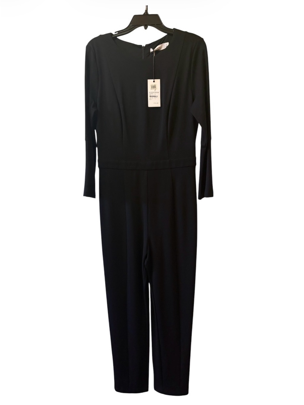 New! Classic Black Long-Sleeve Jumpsuit by Ali & Jay